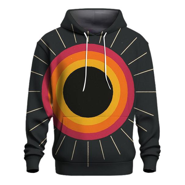 Eclipse Corona Rings graphic hoodies