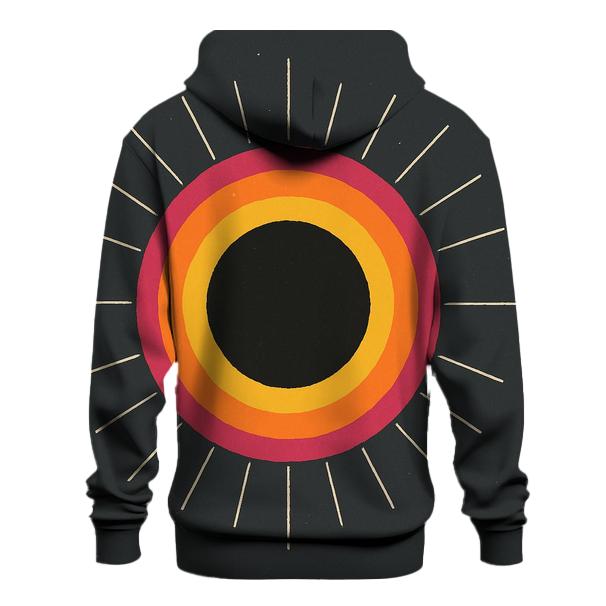 Eclipse Corona Rings graphic hoodies