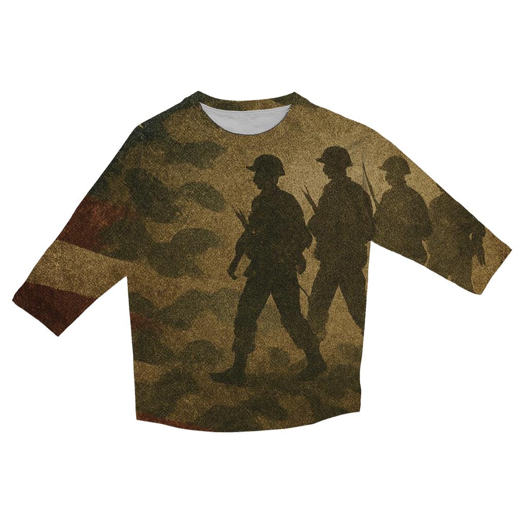 Threads Of Sacrifice designer 3/4 sleeve blouses