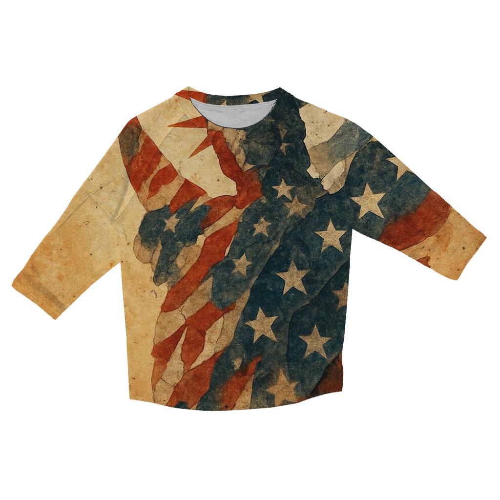 Liberty Radiant Collage stylish quarter sleeve tops