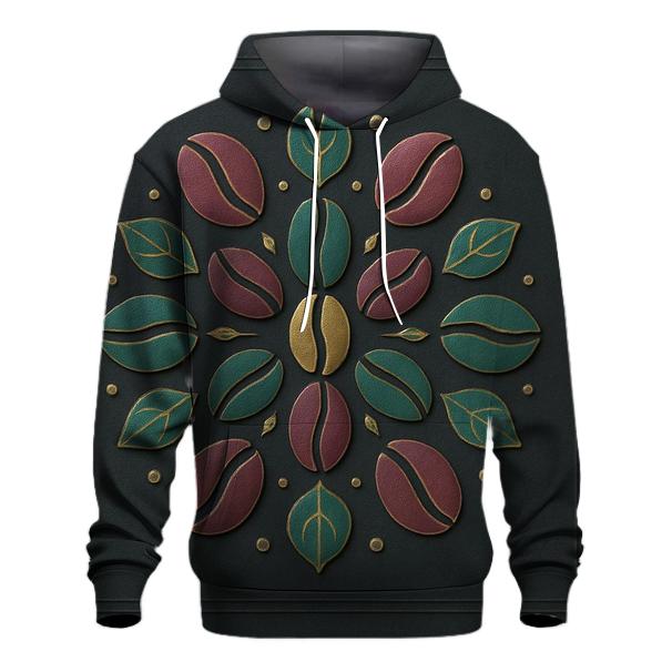 Bean Bloom Mandala graphic hoodies