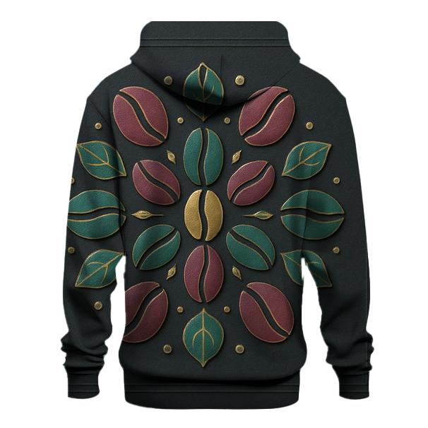 Bean Bloom Mandala graphic hoodies