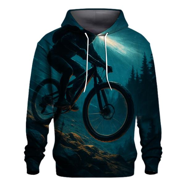 Night Mountain Biking hoodie trends