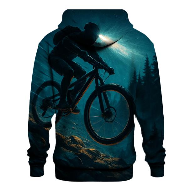 Night Mountain Biking hoodie trends