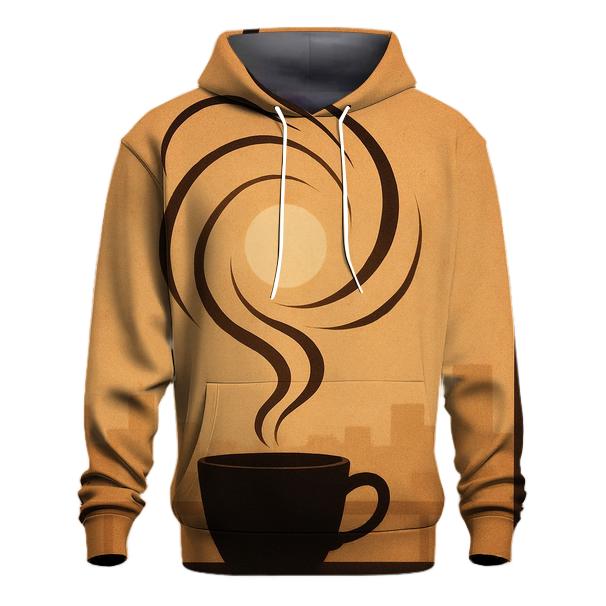 Steam Spiral Sunrise designer hoodies