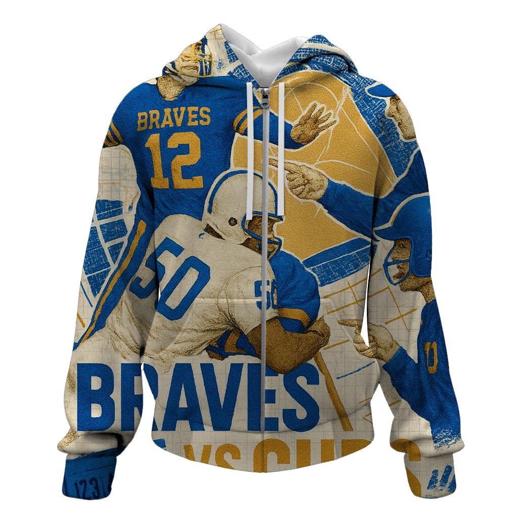 Seamless Rivalry Montage custom hoodies
