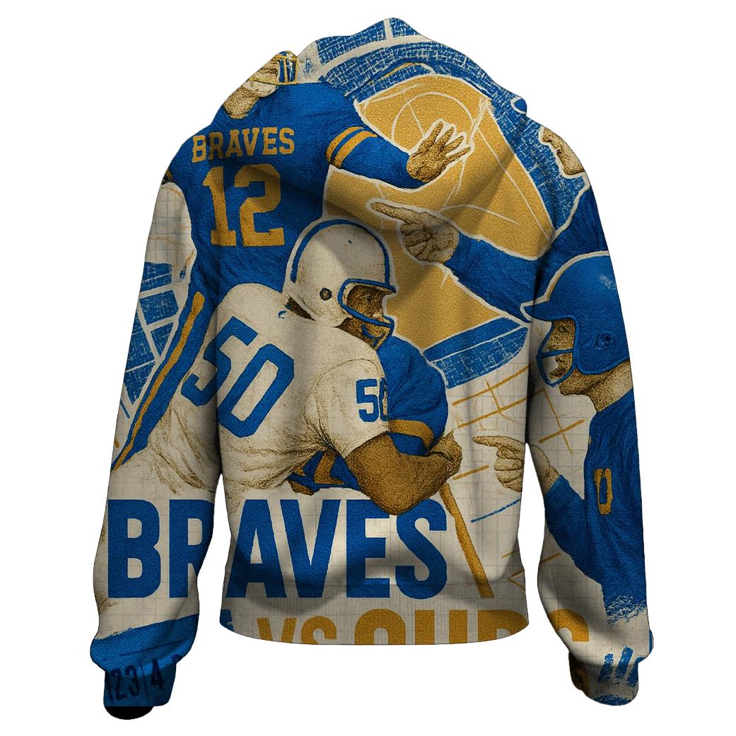 Seamless Rivalry Montage custom hoodies