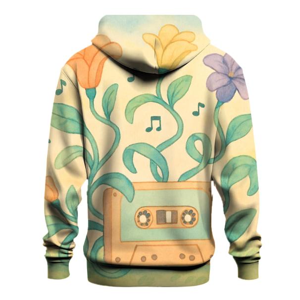 Cassette Tape Garden zip-up hoodies