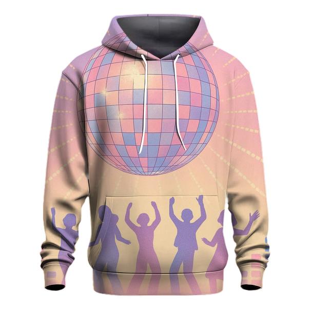 Disco Dot Panorama printed hoodies