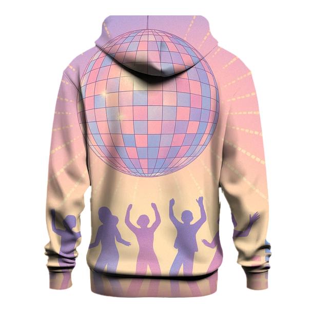 Disco Dot Panorama printed hoodies