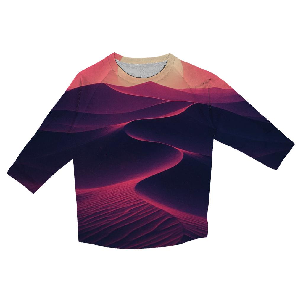 Violet Dune Echoes cotton quarter sleeve shirts