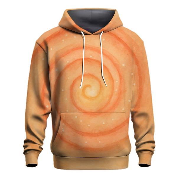 Gentle Spiral Path graphic hoodies
