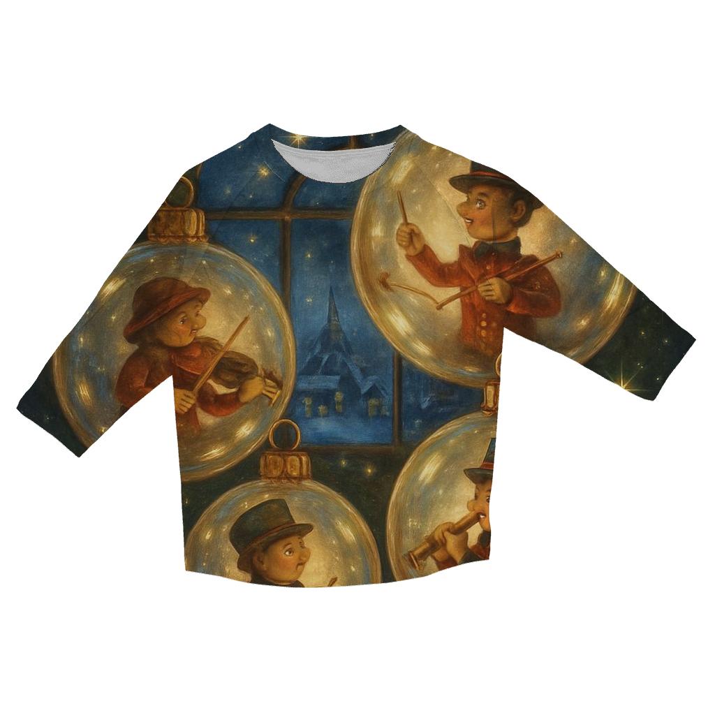 Ornament Orchestra stylish quarter sleeve tops