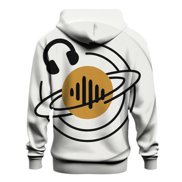Headphone Orbit Minimal heavyweight hoodies