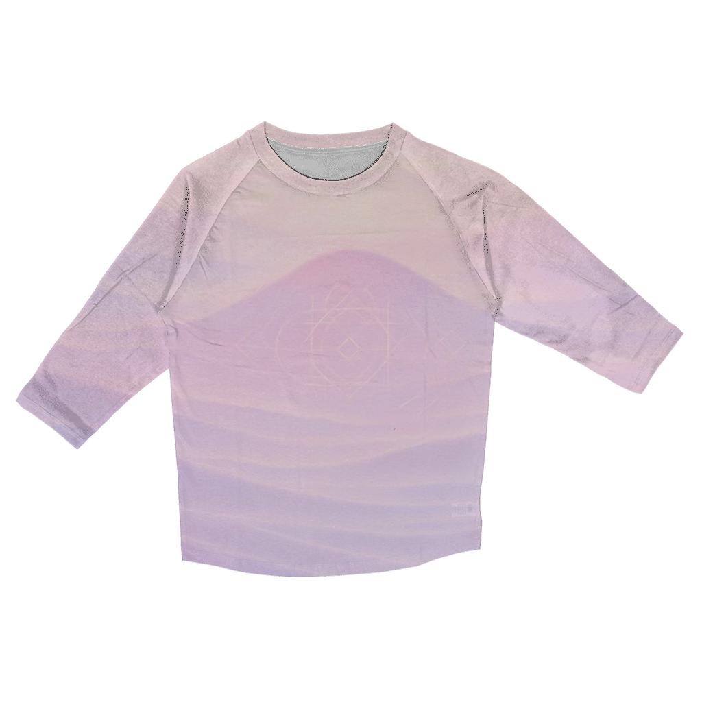 Pastel Mist Valley stylish quarter sleeve tops