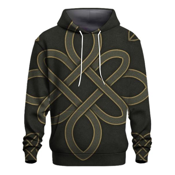 Interlace Of Peace printed hoodies