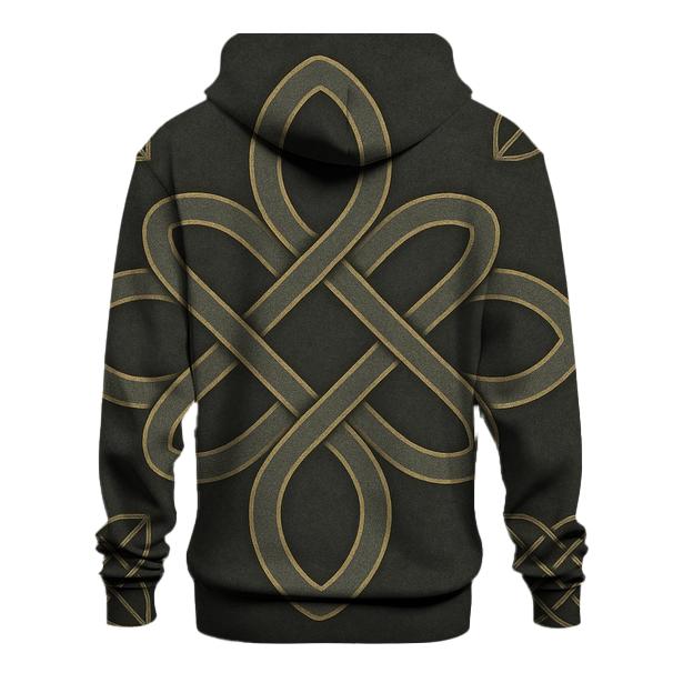 Interlace Of Peace printed hoodies