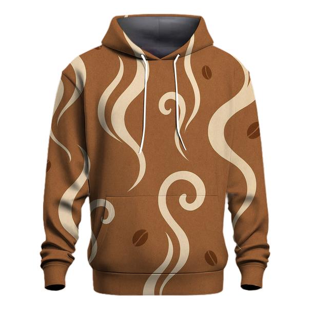 Aroma Wisp Pattern zip-up hoodies