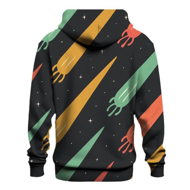 Meteor Curtain Sequence pullover hoodies