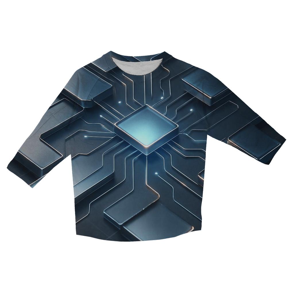 Chromatic Prism Circuit custom 3/4 sleeve shirts