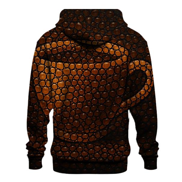 Espresso Droplet Mosaic premium hoodies