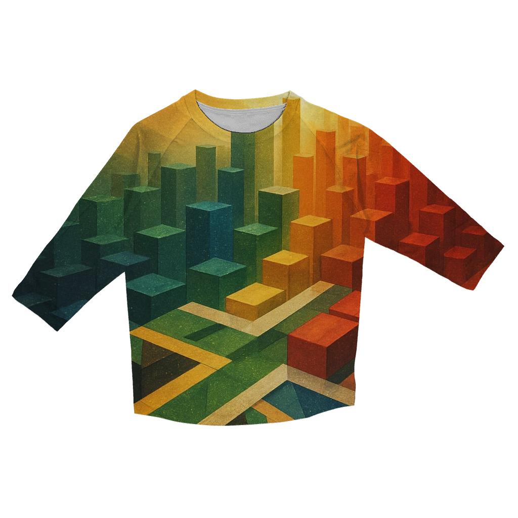 South Africa Mosaic Rise cotton quarter sleeve shirts