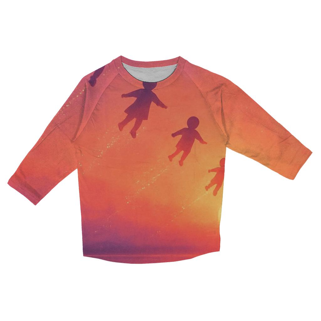 Celestial Kite Flight fashion 3/4 sleeve shirts
