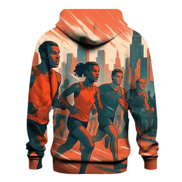 City Marathon Miles heavyweight hoodies