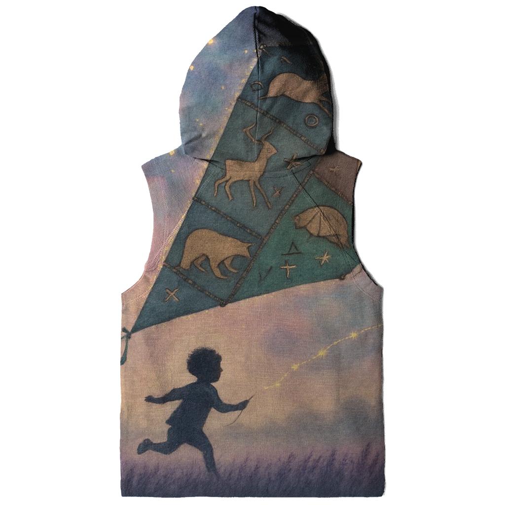 Patchwork Dream Kite lightweight hoodies