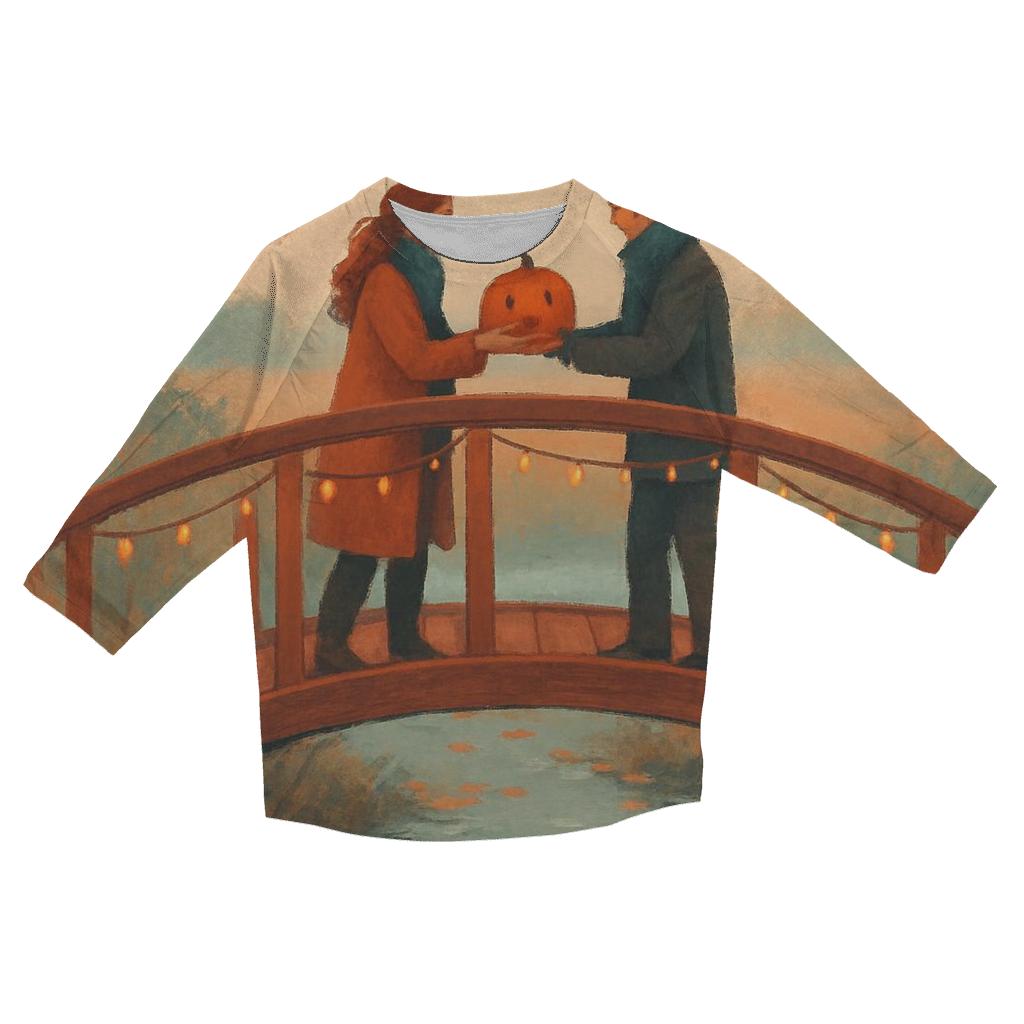Autumn Bridge Of Thanks designer 3/4 sleeve blouses