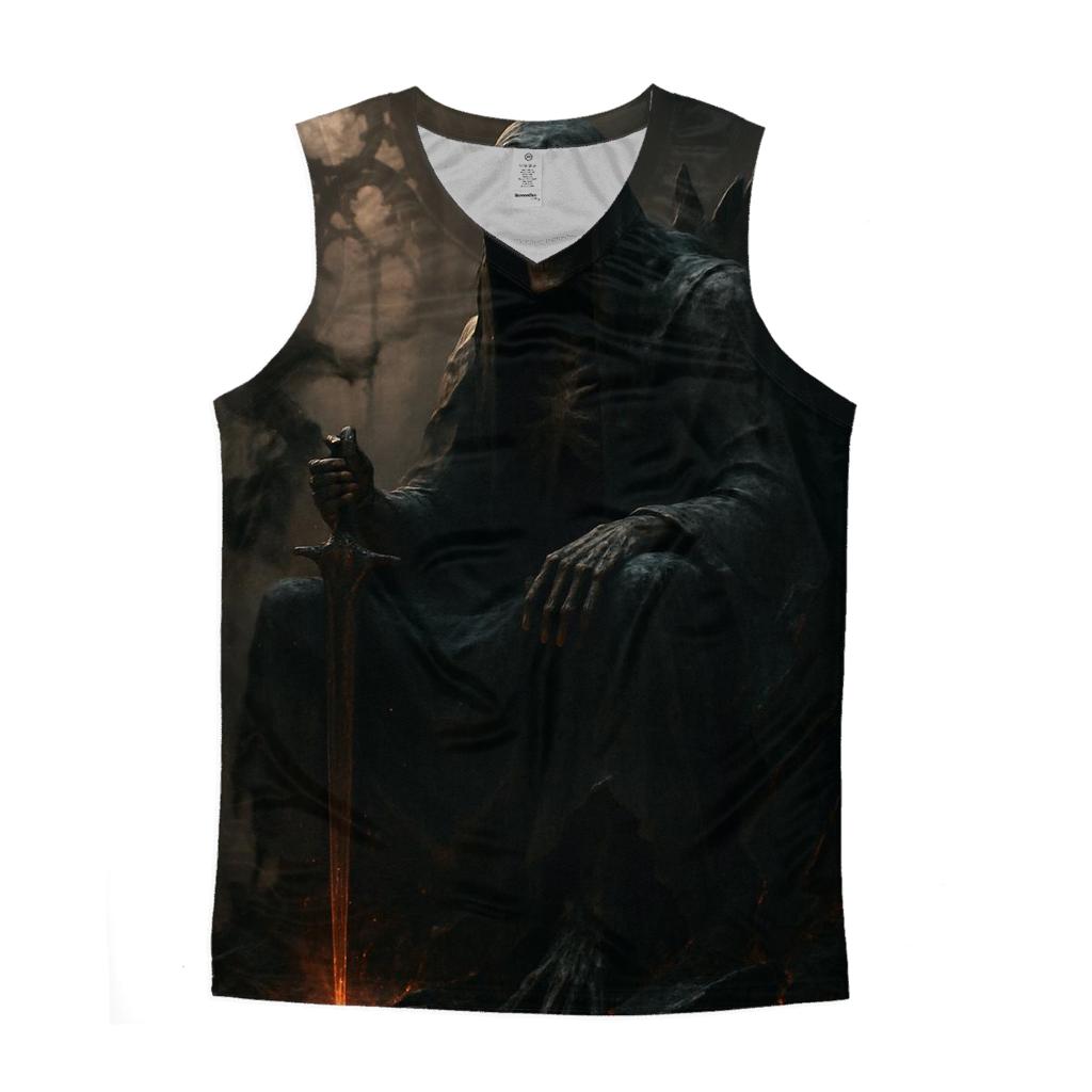 Obsidian Reaper Throne sports performance tank tops