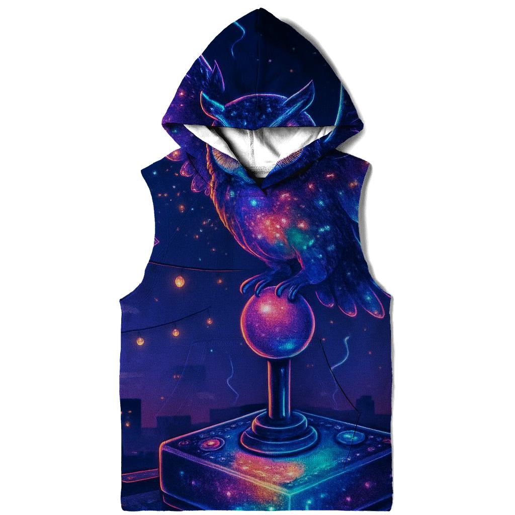 Starlit Arcade Owl custom hoodies