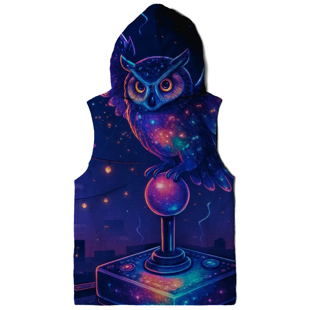 Starlit Arcade Owl custom hoodies