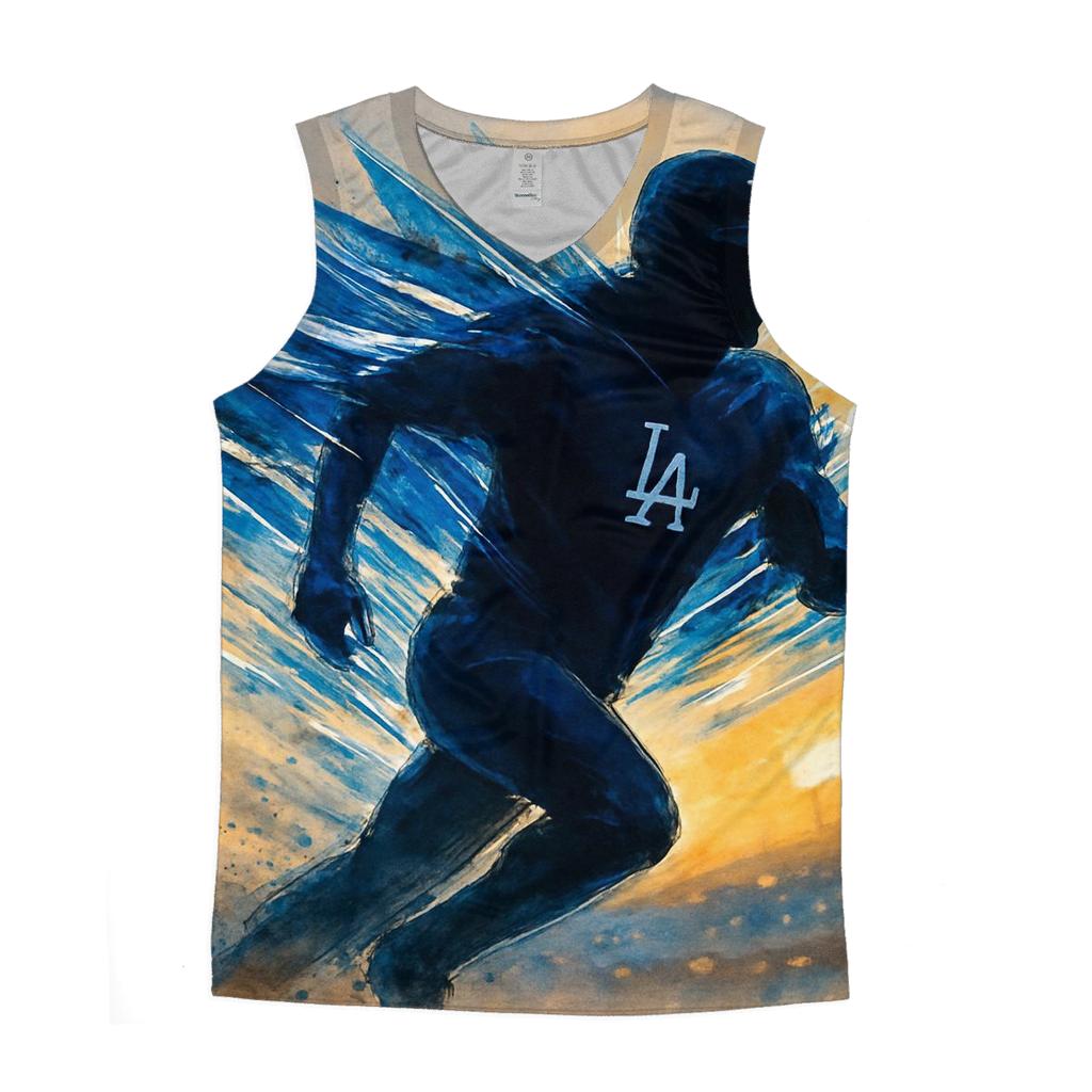 Wings Of Speed Silhouette sports performance tank tops
