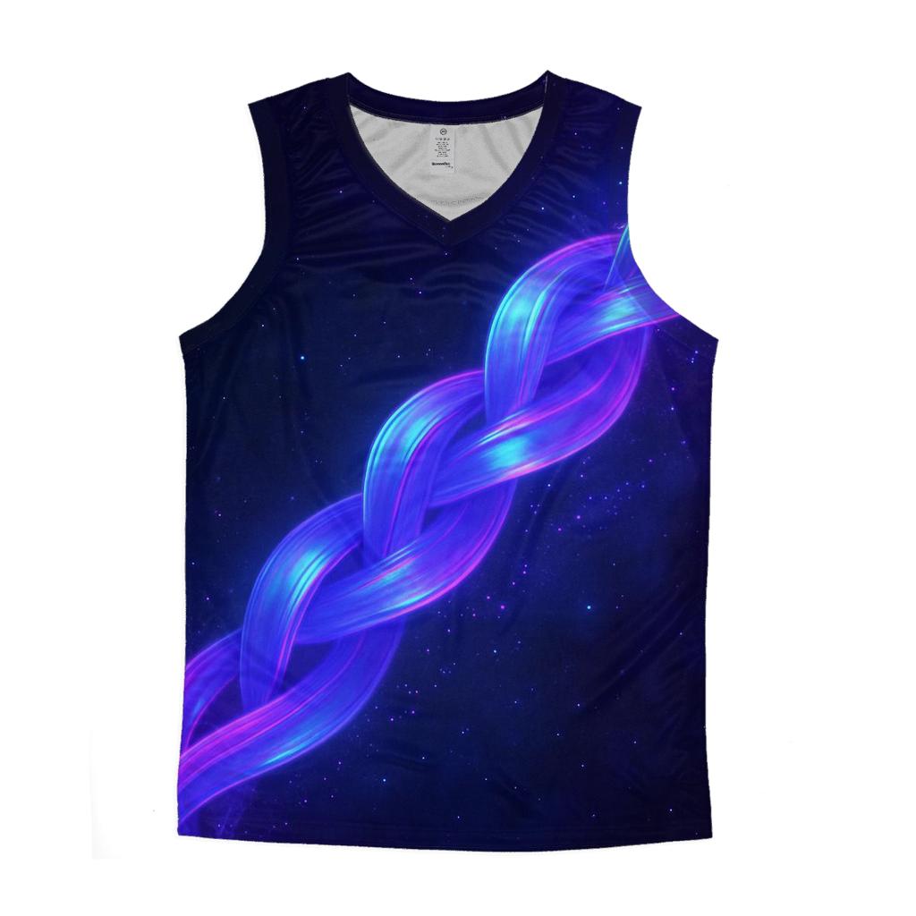 Celestial Ribbon Dance personalized athletic tanks
