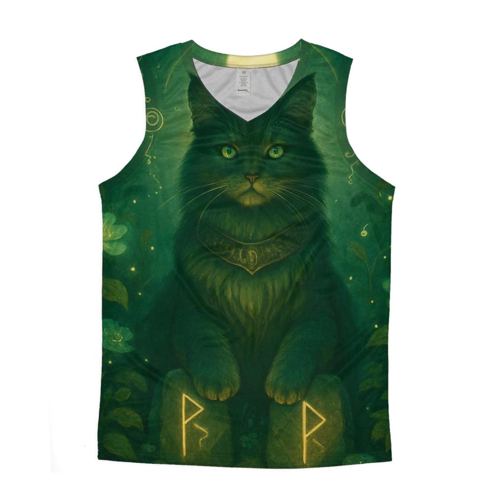 Mystic Garden Sentinel cotton sleeveless tops
