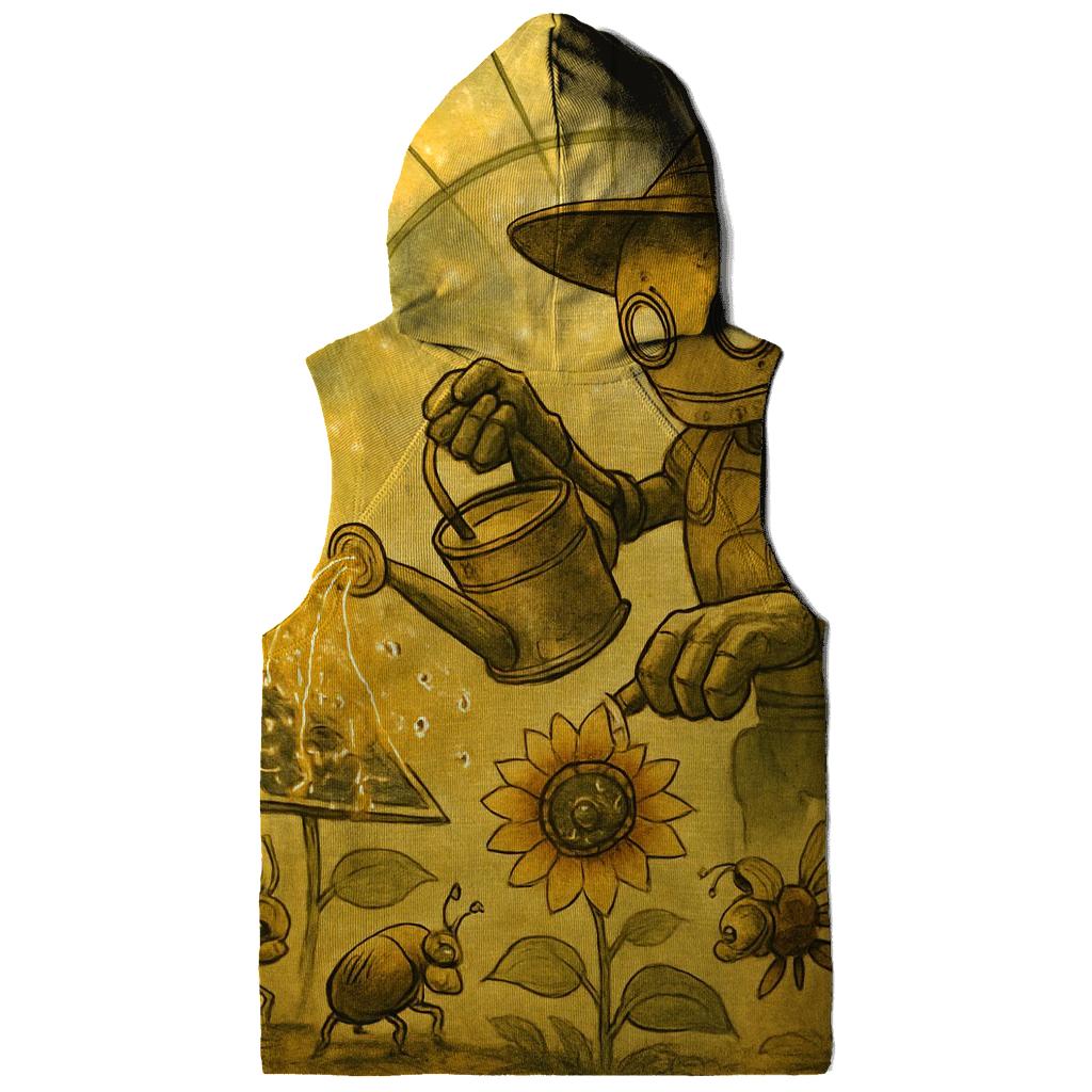 Solar Garden Mechanica embroidered hoodies