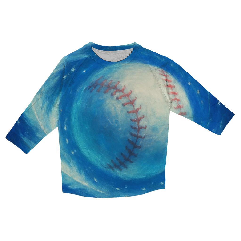 Blue Jays Halo Rush designer 3/4 sleeve blouses