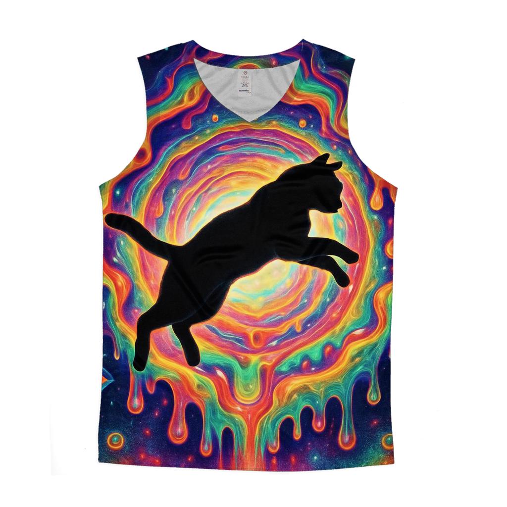 Psychedelic Dream Pounce personalized athletic tanks