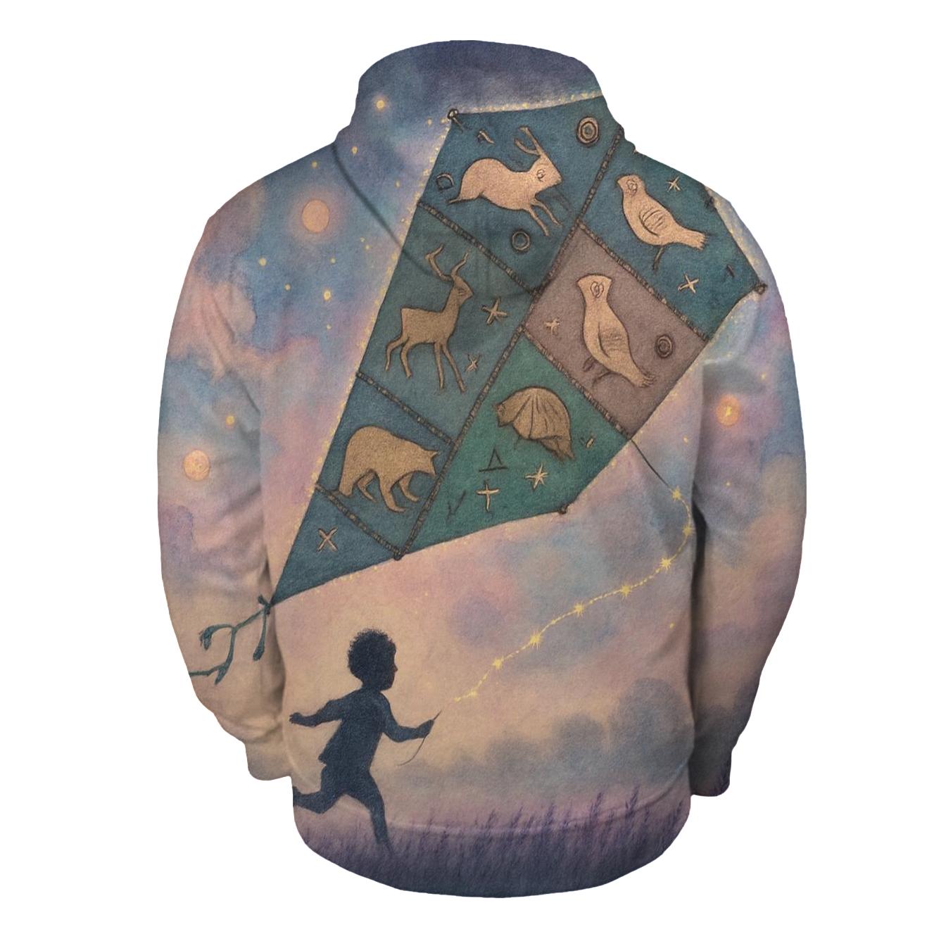 Patchwork Dream Kite hoodie designs