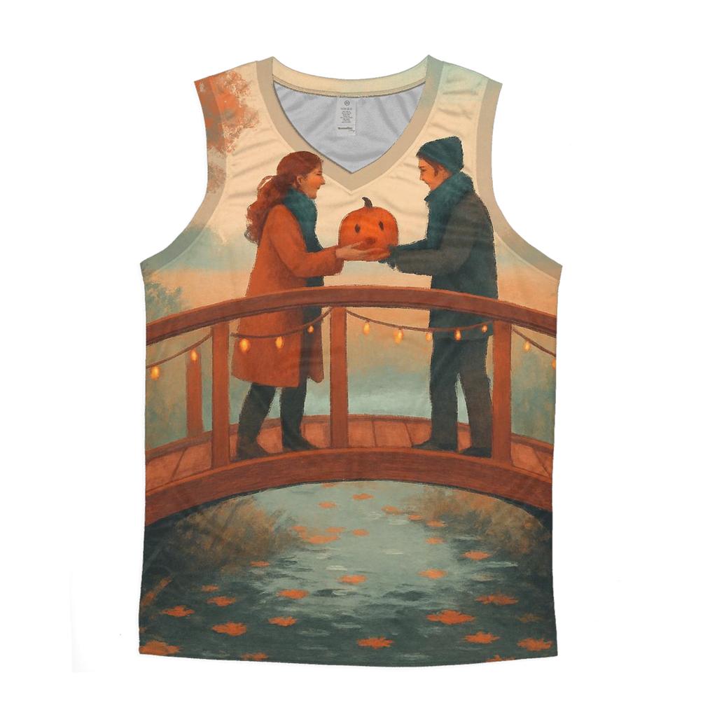 Autumn Bridge Of Thanks sports performance tank tops