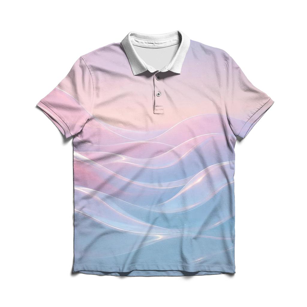 Aurora Wavefold classic pique polos