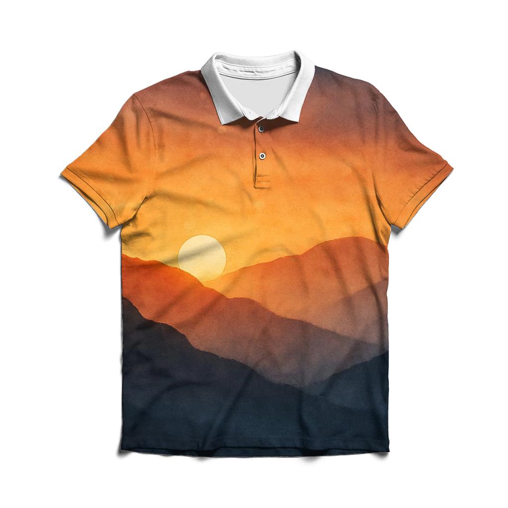 Amber Ridge Silence designer slim fit polos