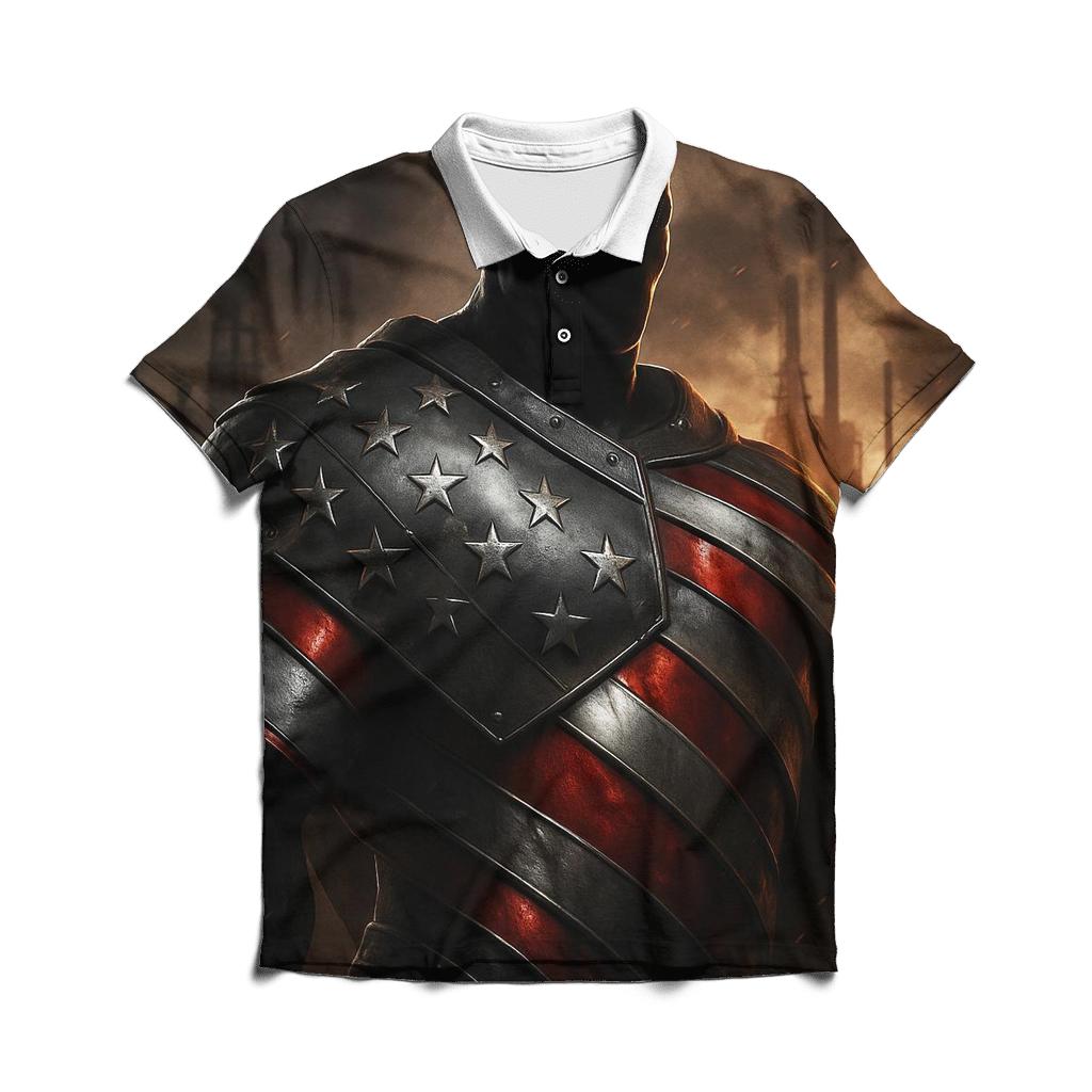 Iron Resolve Banner personalized polo shirts