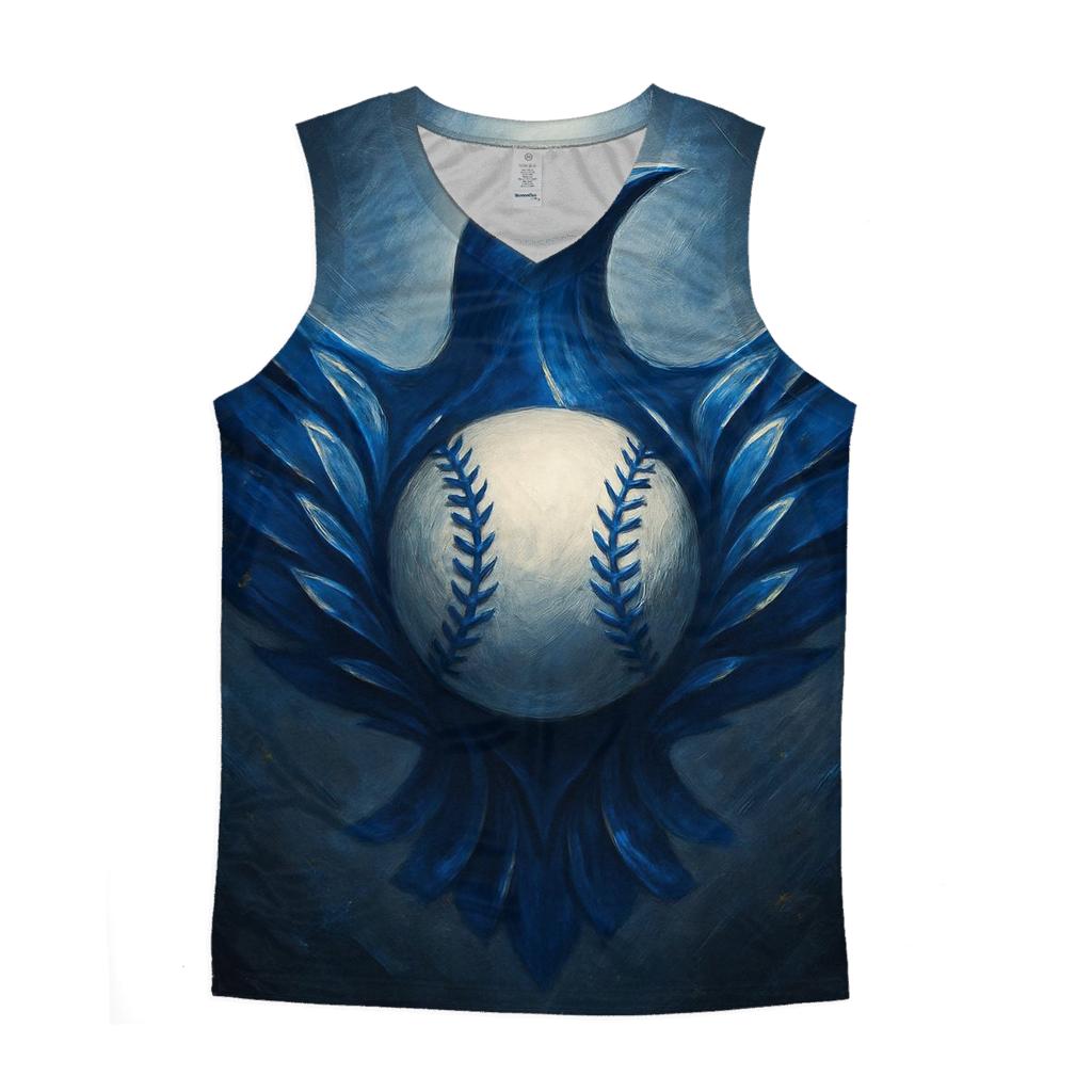 Blue Jays Batbound Fusion designer workout tanks