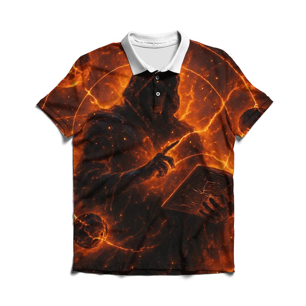 Atlas Of Broken Worlds stylish collar polo tees