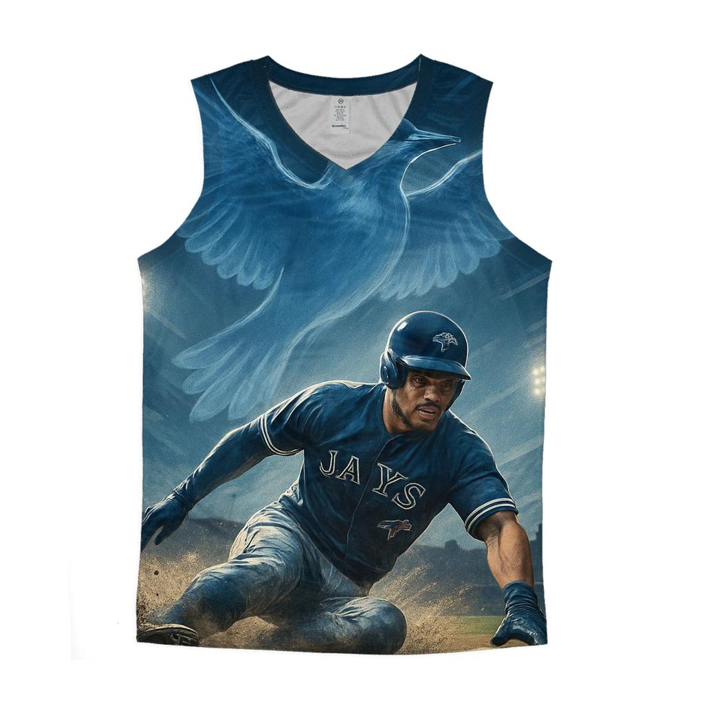 Skyline Blue Jays Momentum designer workout tanks