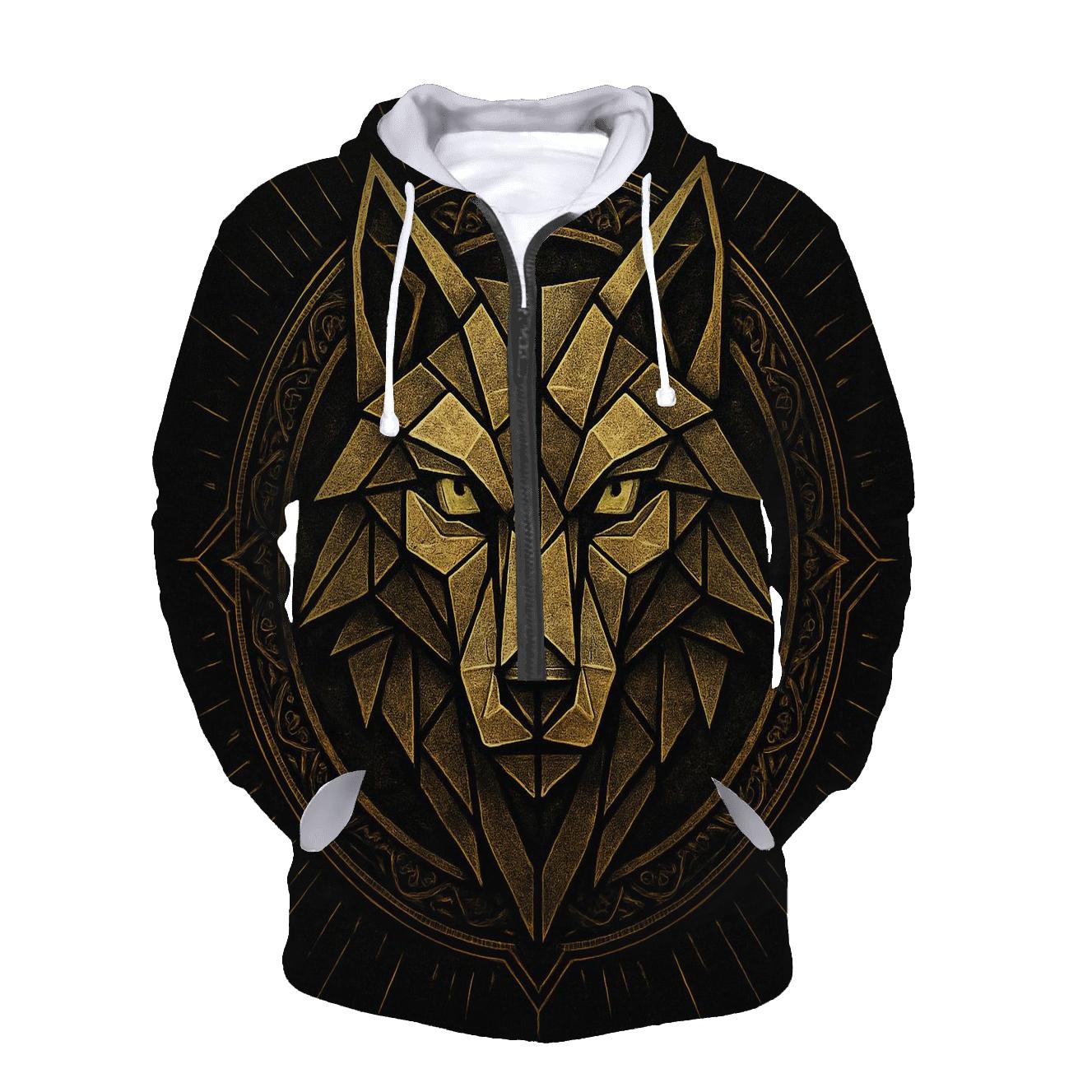 Geomantic Alpha Sigil lightweight hoodies