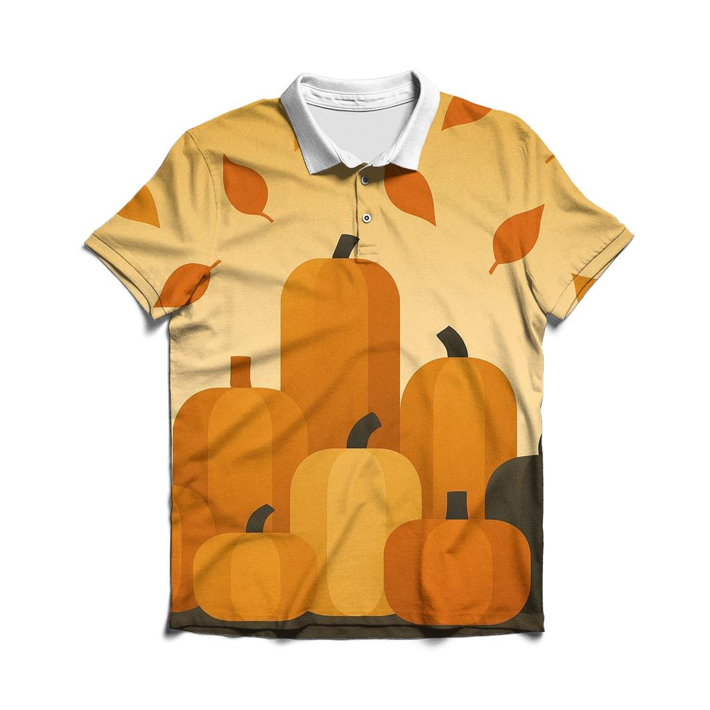 Pumpkin Patch Skyline designer slim fit polos