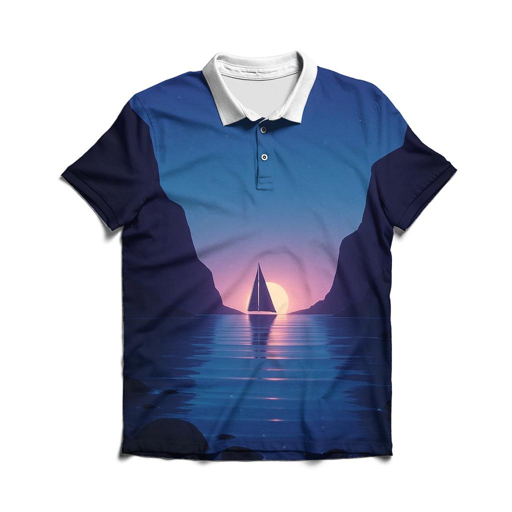 Indigo Harbor Passage branded logo polo shirts